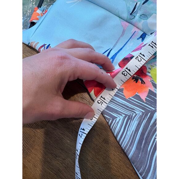 Derhy Big Flowers Dress Multi-Colored Colorful Summer Wedding Sleeveless Medium - Picture 7 of 10